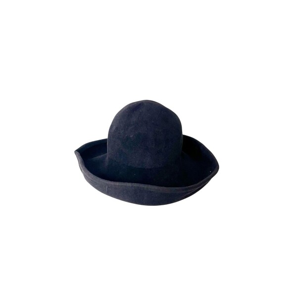 Eric Javits Women’s Hat Squishee Packable Bowler New York Made in USA Vintage - Picture 1 of 6
